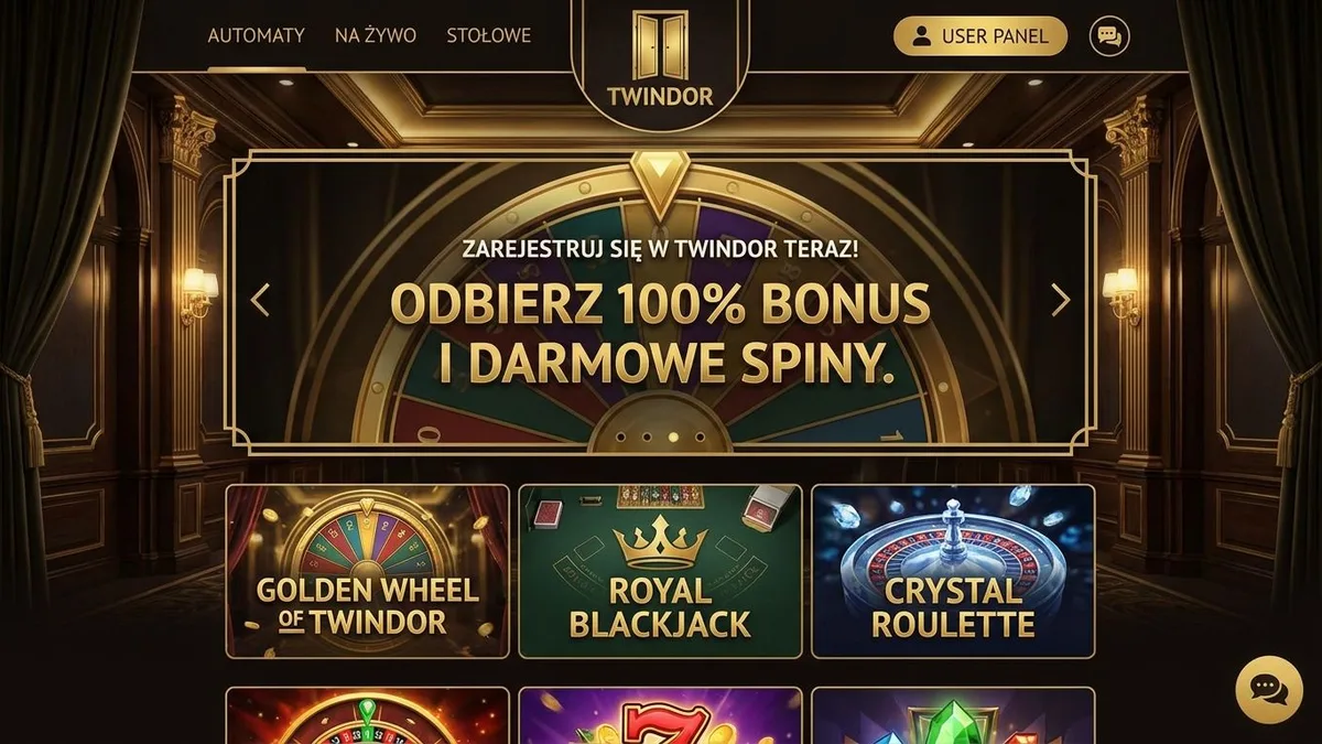 Rejestracja z bonusem w Twindor